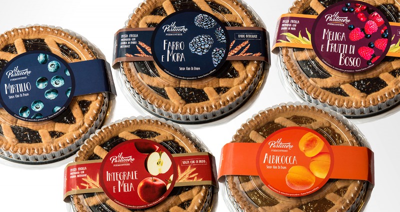 Pasticcere Piemontese | Packaging Crostate per PAM PANORAMA